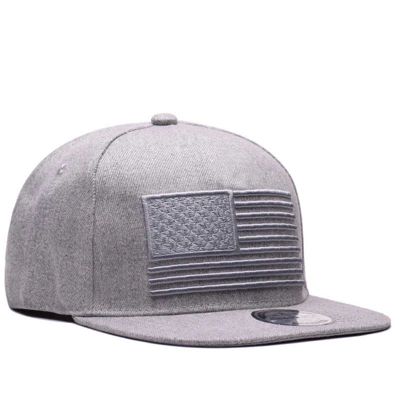 Новинка 2018 крутая бейсболка с вышивкой в виде звезд и полос Мужская Gorras Снэпбэк 3D