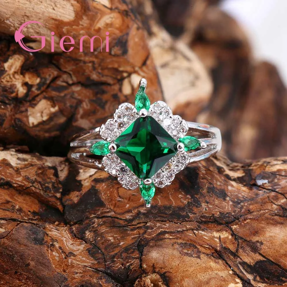 Романтическое красивое кружевное кольцо с австрийским кристаллом и камнем