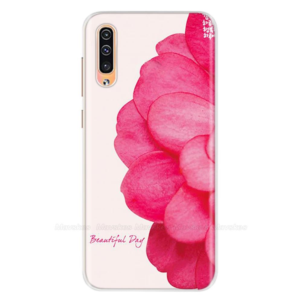 Чехол для телефона Samsung Galaxy A50, чехол 6,4 дюйма, мягкий ТПУ рельефный ТПУ силиконовый чехол для Fundas Samsung A50 A 50, чехол, чехол - Цвет: 40