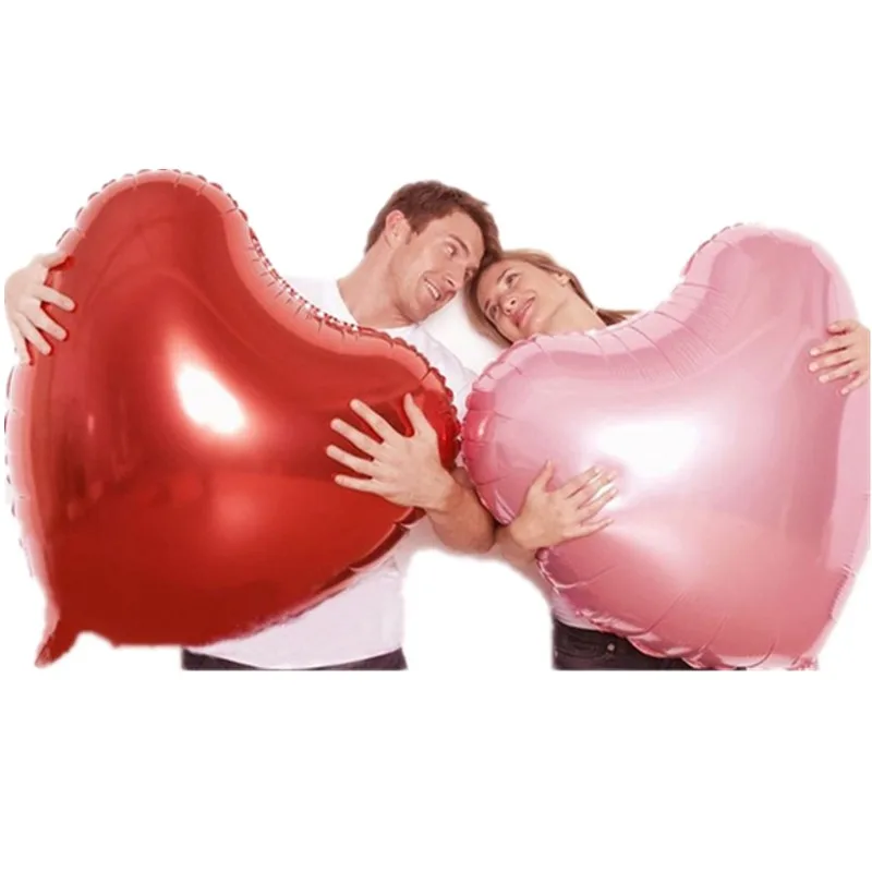 BINGTIAN Новая международная торговля сердца свадебные принадлежности алюминий