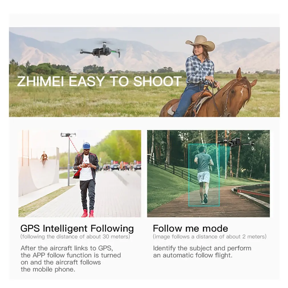 SG906 gps 5G wifi FPV RC Дрон 4 K бесщеточный селфи Дроны с камерой HD RC Квадрокоптер складной Дрон VS Visuo XS816 F11 Дрон