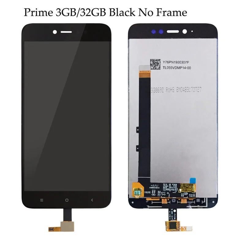Для Xiaomi Redmi Note 5A Prime ЖК-дисплей + сенсорный экран в сборе дигитайзер для LCD