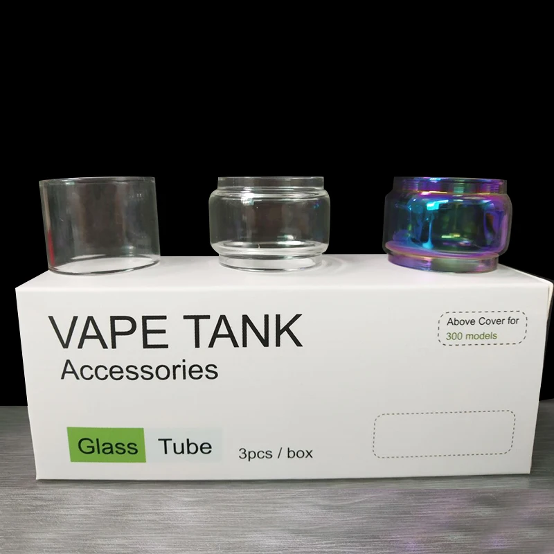 3 шт. Высококачественная сменная стеклянная трубка для Vandy Vape Berserker MTL емкостью 4 5