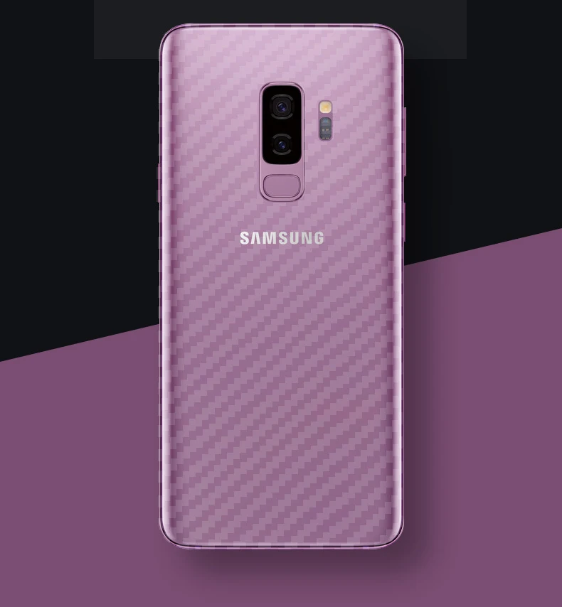 5 шт. для Samsung Galaxy A3 A5 A7 2017 A6 A8 Plus 2018 защита экрана 3D углеродное волокно задняя