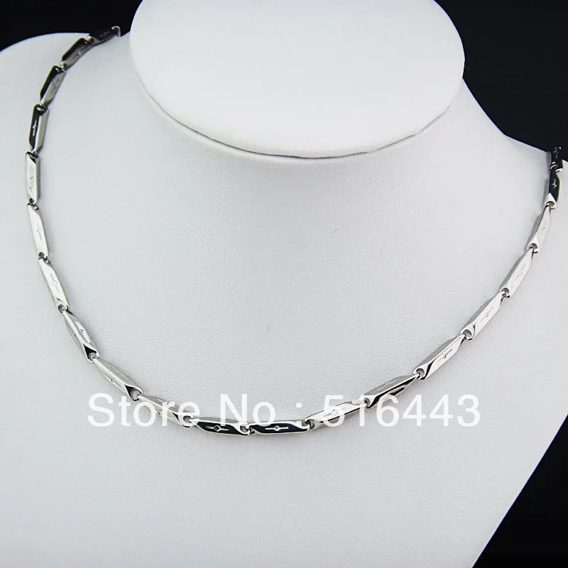 Новое поступление 316L женский мужской костюм из нержавеющей стали ожерелье с