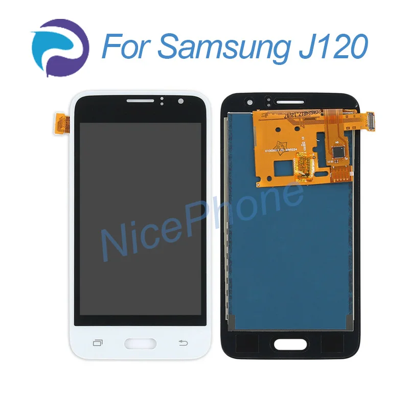 Для samsung J1 2016 J120 ЖК экран сенсорный дигитайзер сборка Замена для lcd|Экраны
