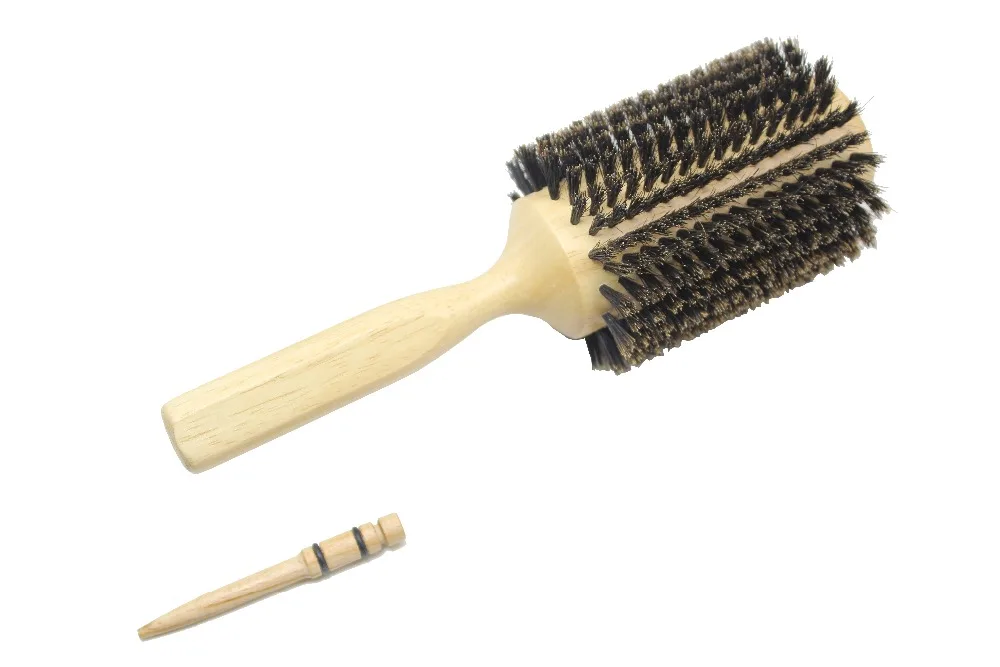 Расческа натурального кабана щетка деревянные расчески профессиональная