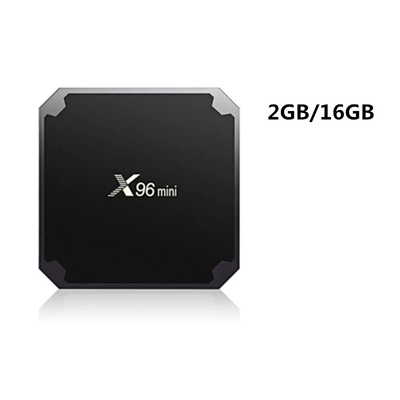 X96mini Android 7,1 ТВ-приставка 1 ГБ/2 ГБ 8 ГБ/16 ГБ четырехъядерный процессор Amlogic S905W 2,4 ГГц 4K Приставка Смарт-медиаплеер - Цвет: 2GB 16GB Without IR