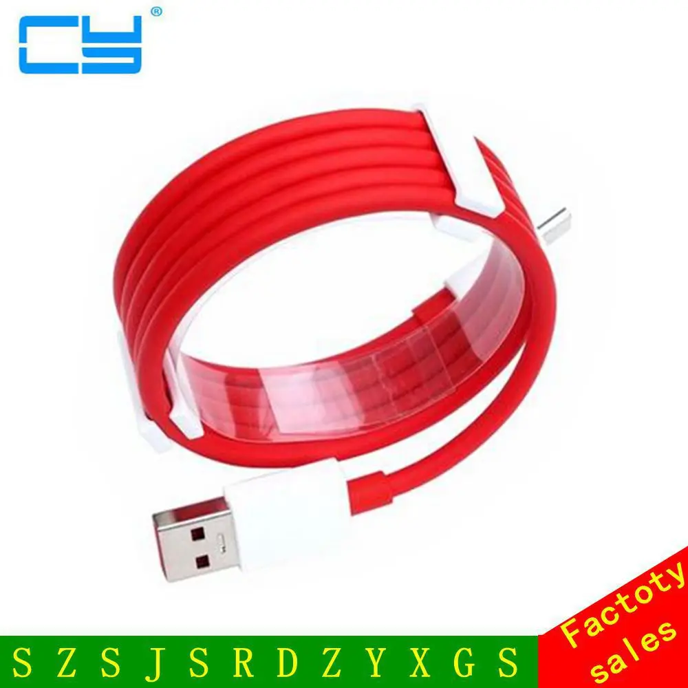 100% оригинальный кабель для Oneplus 3 быстрое зарядное устройство USB Type C зарядный OnePlus