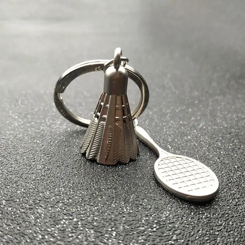 Creative badminton racket keychain Badminton personality Simulation pendant Small gifts YSK041 | Украшения и аксессуары