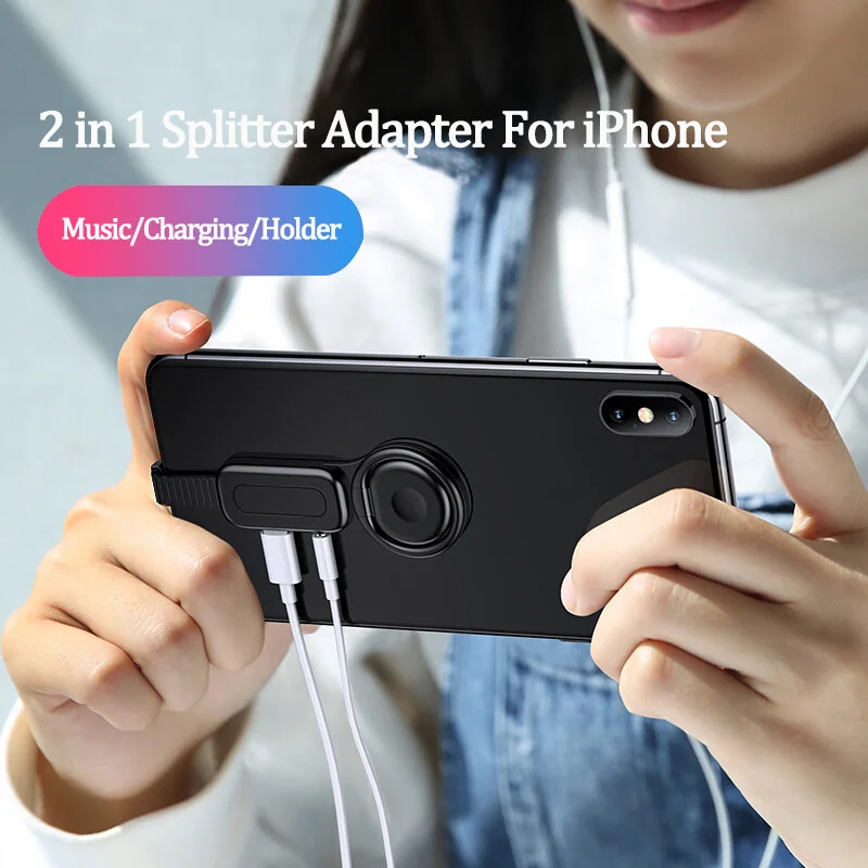 Переходник для наушников Lightning/3 5 мм iphone 7 8 X мобильный телефон | Мобильные
