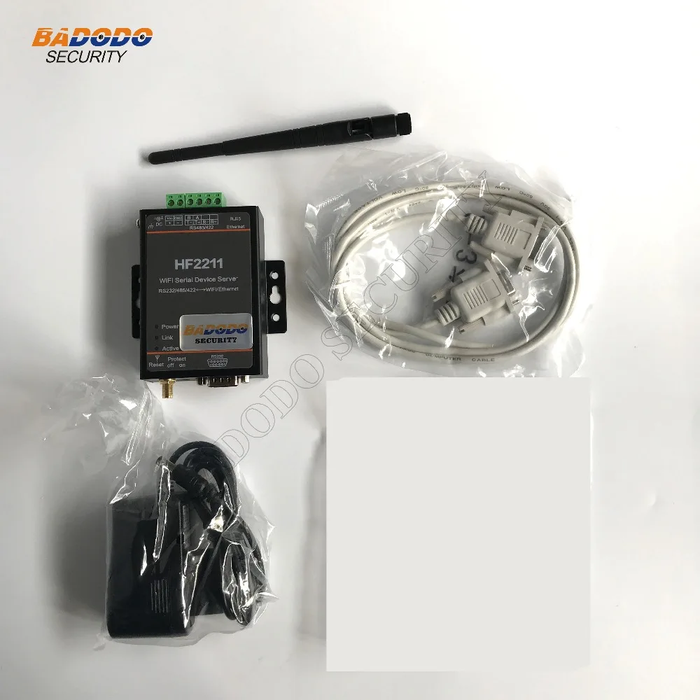 Модуль последовательного сервера RS232/RS422/RS485 к Wi Fi/Ethernet поддержка TCP/IP/Telnet/Modbus TCP