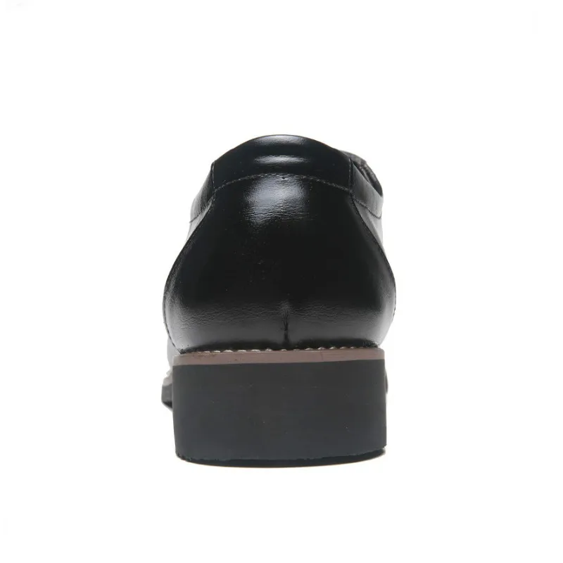 PHLIY XUAN/Новинка года; модная мужская обувь из натуральной кожи; chaussure homme; Мужские модельные туфли; цвет черный, коричневый; мужская деловая обувь