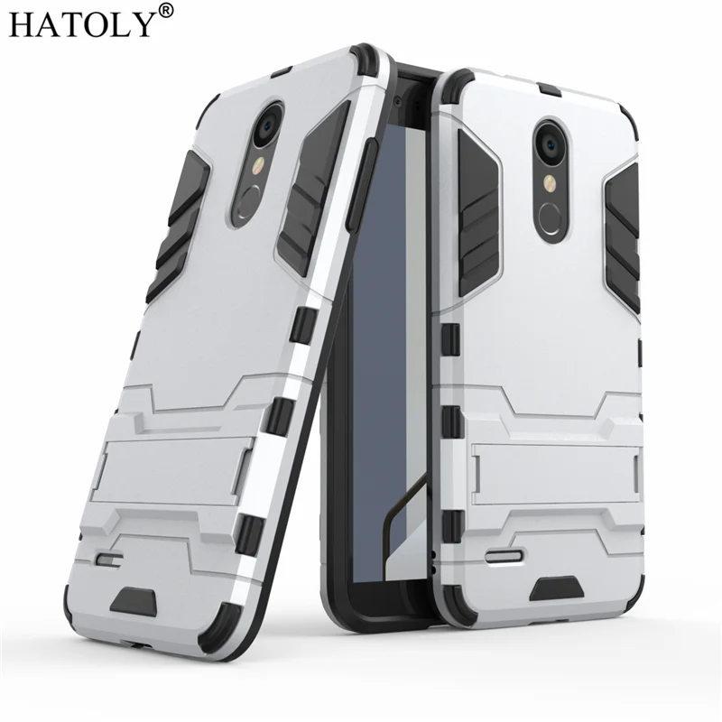 Чехол HATOLY для LG K8 2018 чехол K9 Robot силикон резина Твердый на заднюю панель телефона /