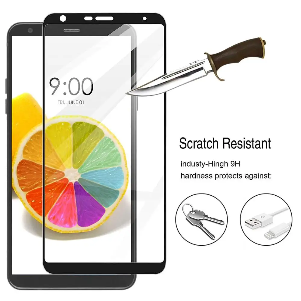 3D полное клеевое покрытие Защита экрана для LG Stylo 4 закаленное стекло Q Stylo4 Stylus