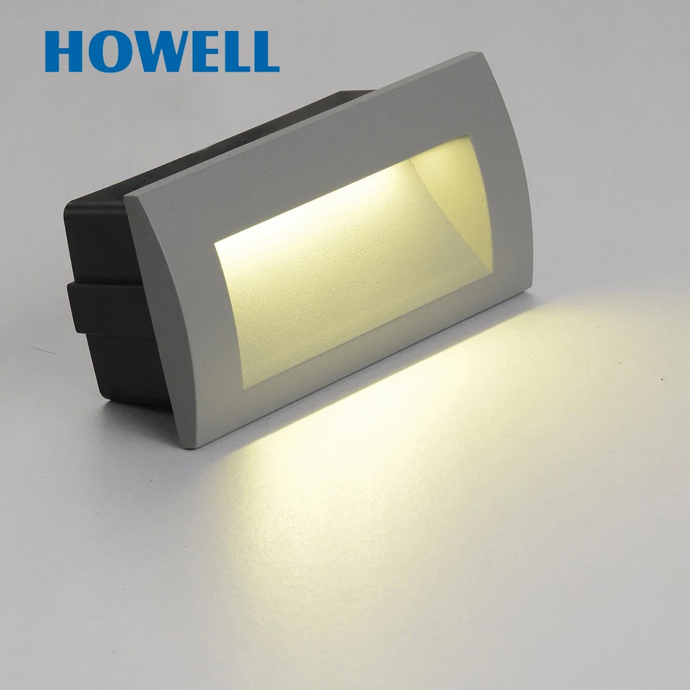 G06602 Howell 3 Вт IP65 глазурь мягкий светильник SMD светодиодный настенный ing Stairs ранг