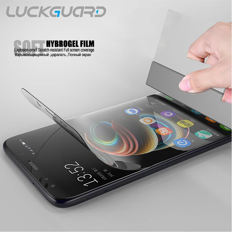 LuckGuard для Xaiomi Redmi 4X 3D изогнутая мягкая Гидрогелевая пленка Xiaomi 5 Plus Note Защита