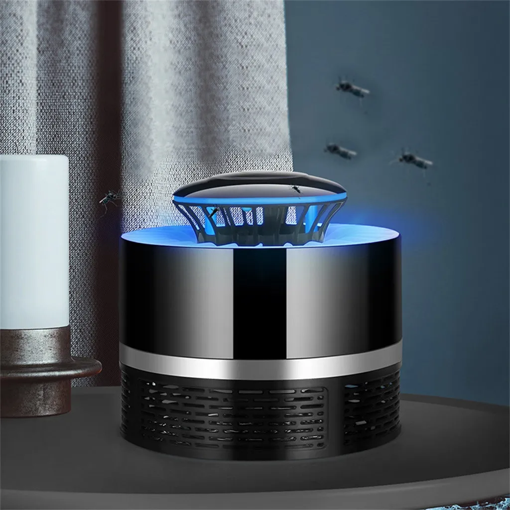 Анти Москитная светодиодная USB электрическая Москитная лампа-убийца УФ ночник анти Летающая электриеская комаробойка мугген убийца ловушка насекомых@ 25
