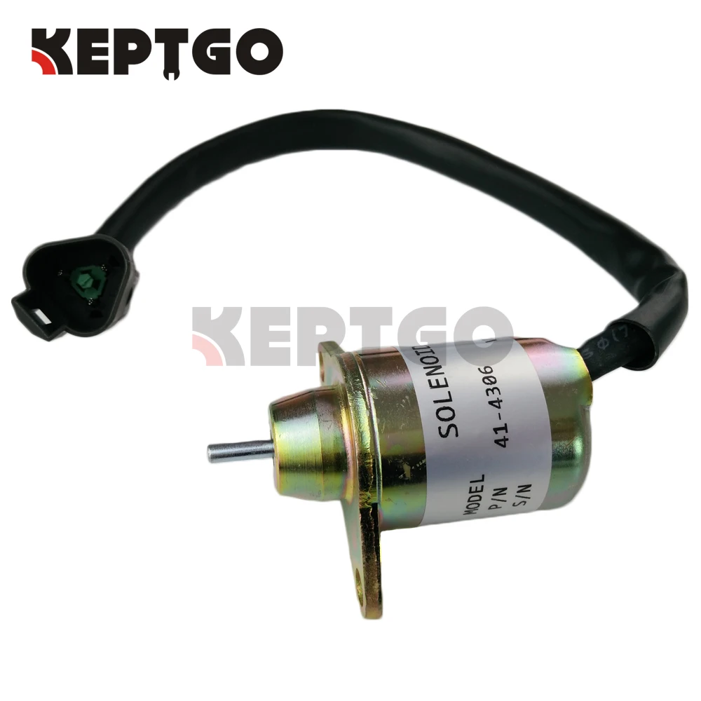 

Соленоид остановки топлива 12V для Yanmar 374, 3,74, 3,74 3TNE72 41-4306 1503ES-12S5SUC11S 41-6383