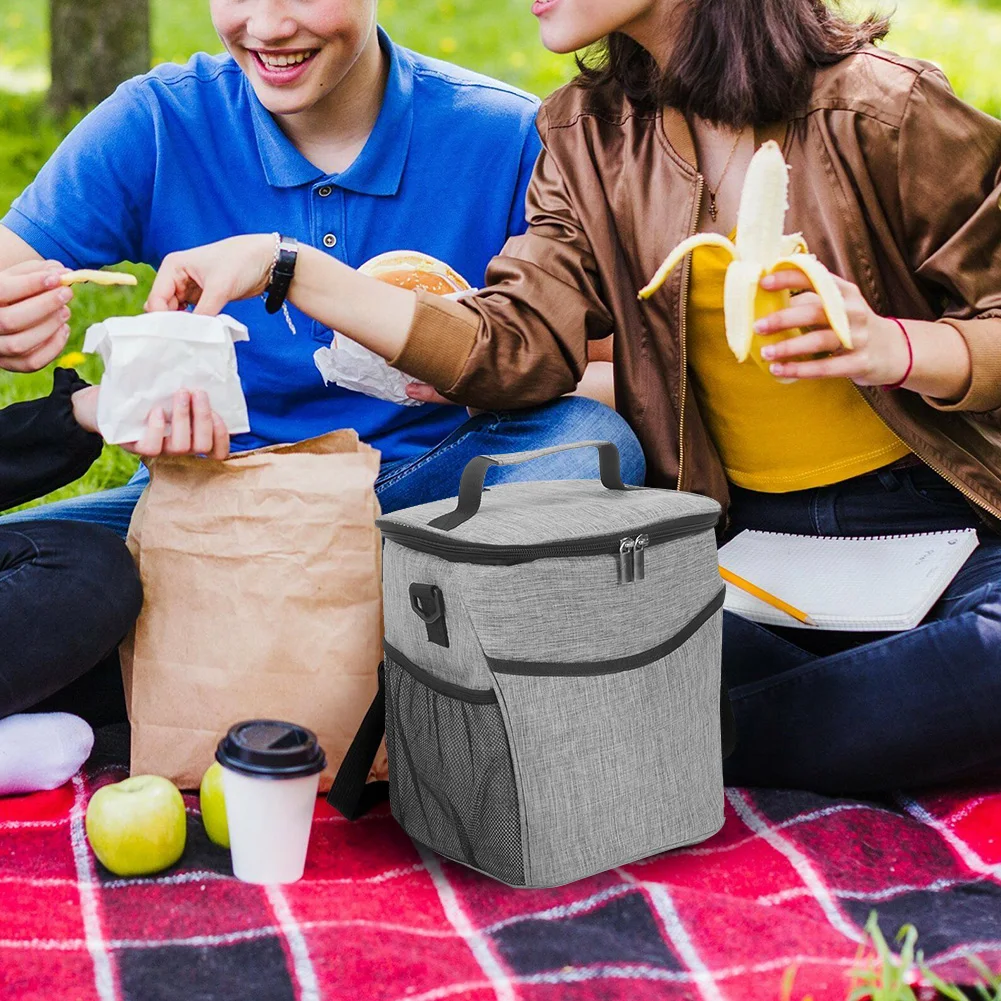 Для Пикника Bento Carry школьная Термосумка для пищи регулируемый ремень