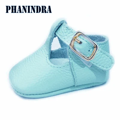 new blue Обувь из натуральной кожи детские Мокасины Мягкие Moccs для новорожденных девочек - Цвет: new blue