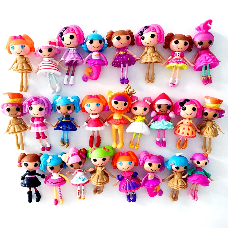 Skyleshine, 10 шт./лот, 8 см, кукла Lalaloopsy, объемная пуговица, глаза, кукла, фигурка, Brinquedos, лучшая игрушка для детей, для девочек S6201