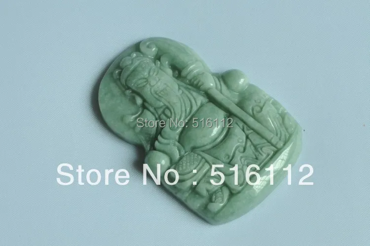 High Quality jewelry Burma GUANGONG Pendant Craving Jadeite Big Stone Necklace |
