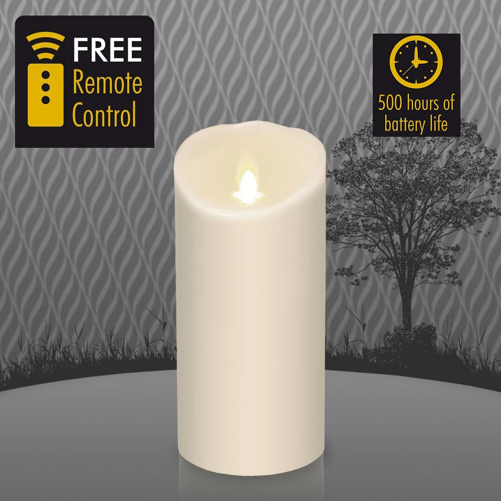 Ksperway беспламенный движущийся фитиль столб Светодиодная свеча 3 5 &quot* 7&quot|candle