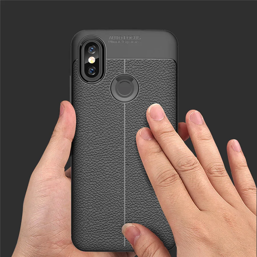 For Xiaomi Mi A2 / Lite Case Top quality Matte Anti Slip Soft Silicone Protective miA2 Cover |