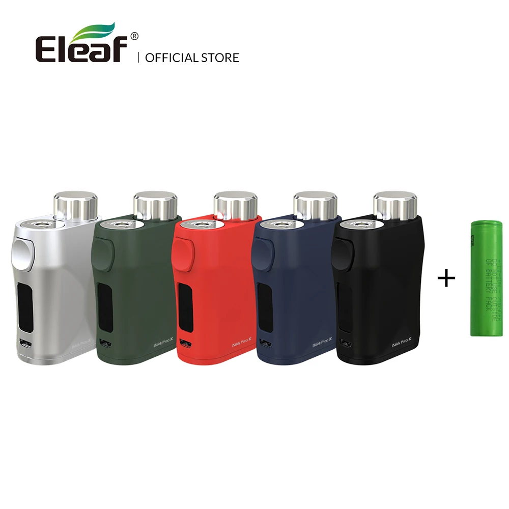 Оригинальный бокс мод Eleaf iStick Pico X максимальная мощность 75 Вт аккумулятор 18650 с