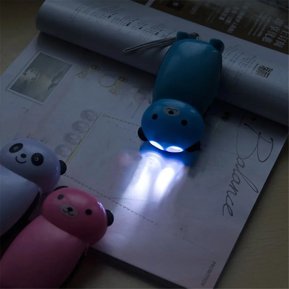 Светодиодный спонтанный фонарик мини Детский Экологический мультяшный