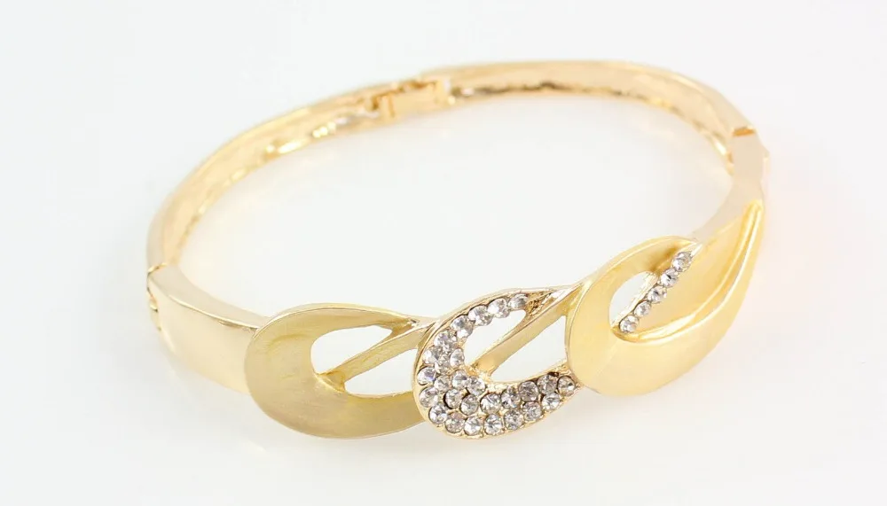 Модный люкс свадебное 18 К позолоченный кристалл африканский костюм дубай