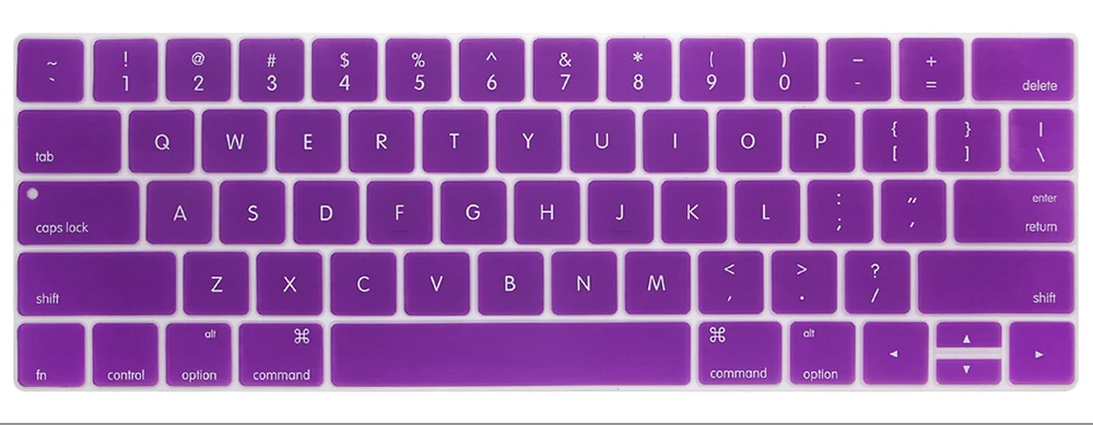 Защитный чехол для клавиатуры Macbook Pro 13 3 дюйма и 15 4 с сенсорной панелью версия США