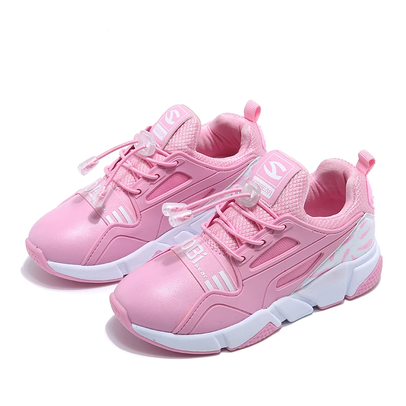 HOBIBEAR New Spring Autumn Kids Sneakers Non-slip Breathable Sport Shoes Outdoor Solf Chilidren Boy Girls Size 26-36 | Спорт и
