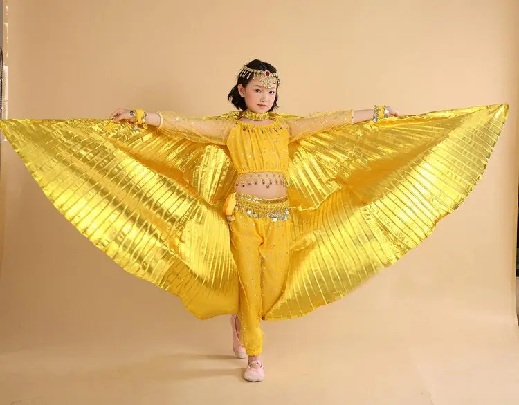 Новое поступление 2017 крылья для танца живота из полиэстера Детские