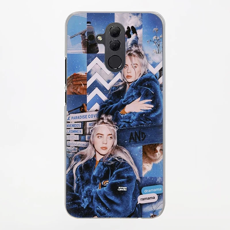 H3 Billie Eilish Khalid Прекрасный жесткий чехол для телефона huawei Y6 Y7 Prime Y9 mate 10 20 30 Pro Lite Nova 2i Lite 3 3i - Цвет: H3