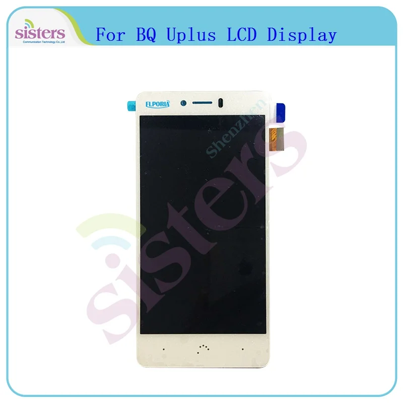 Для BQ Uplus LCD дисплей + кодирующий преобразователь сенсорного экрана в сборе