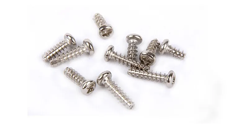 500pcs/lot M4x10 M4 Scrape Point Cross Recessed Pan Head Cutting Tapping Screws | Обустройство дома
