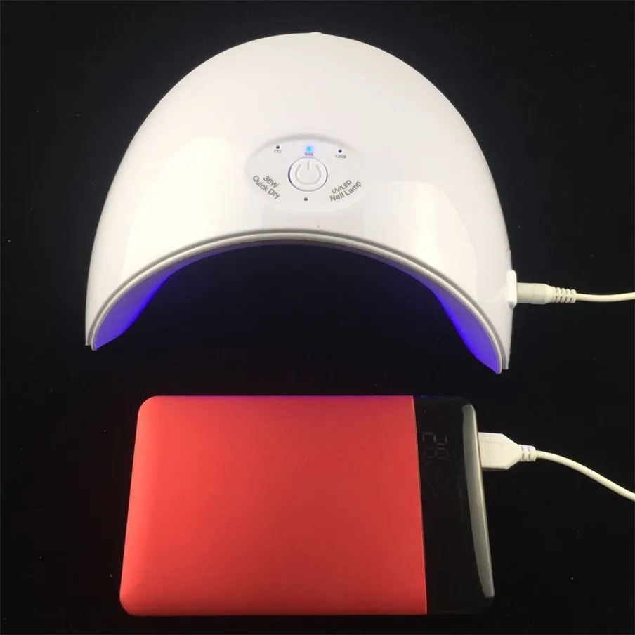 Новый 36 Вт Led УФ-лампы для ногтей сушилка всех Гель-лак Маникюр 12 шт. светодиодов с