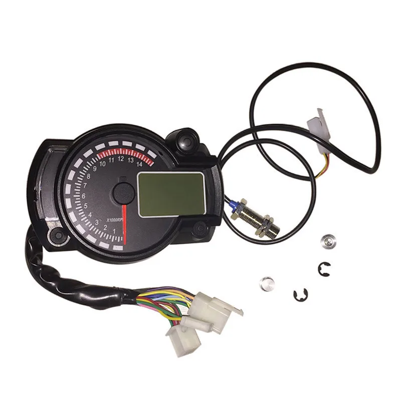 Новинка 14000 об/мин современный RX2N аналогичный ЖК Цифровой Мотоцикл одометр
