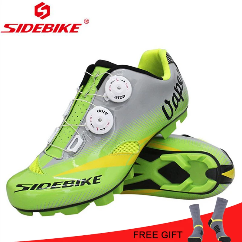 SIDEBIKE мужские самофиксирующиеся ботинки для горного велосипеда MTB противоскользящие дышащие велосипедные ботинки Нейлоновая подошва Нескользящая Высокое качество