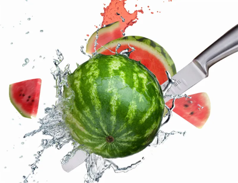 Нержавеющая сталь фруктовый нож с ручкой ножи длинным лезвием арбузный хлеб