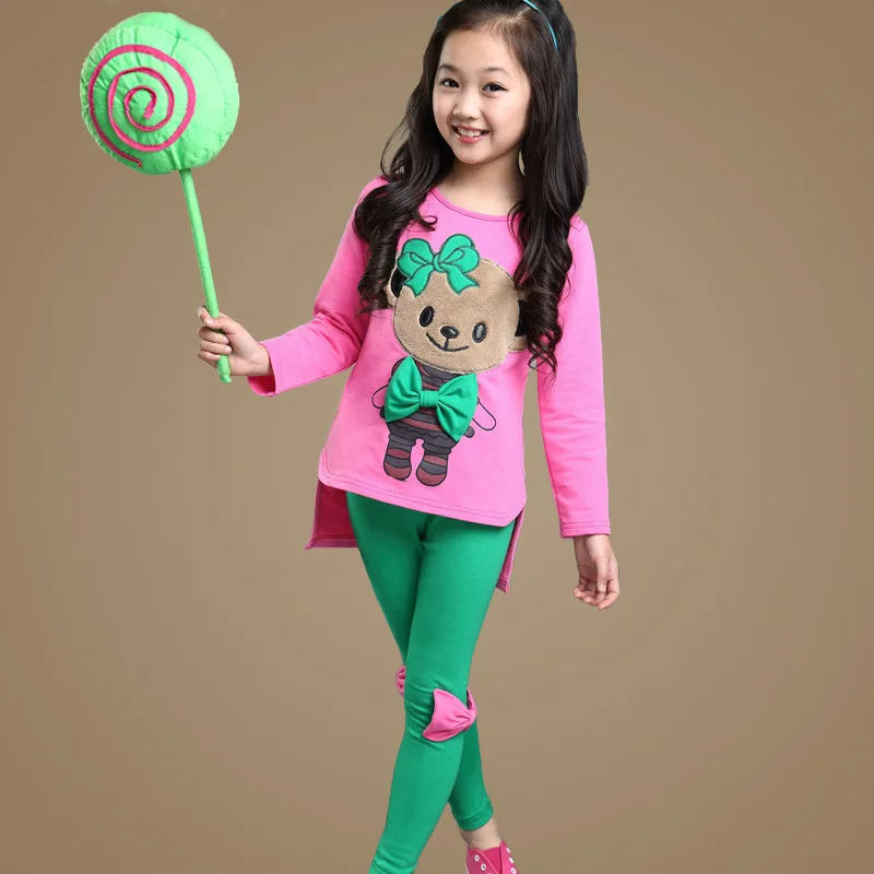 Комплекты одежды для маленьких девочек комплекты ярких цветов подростков