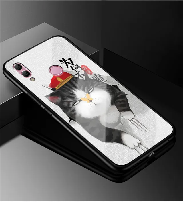 32 A 6,21 ''для huawei Nova Lite 3 Чехол POT-LX2 из закаленного стекла жесткий чехол для телефона для huawei Nova Lite 3 Чехол Nova Lite3 мягкая рамка - Цвет: 32