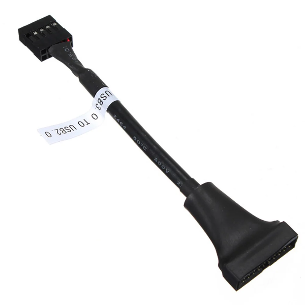 

New USB 3.0 20 Pin Male To 2.0 9Pin Female Motherboard House Converter Adapter Cable SGA998