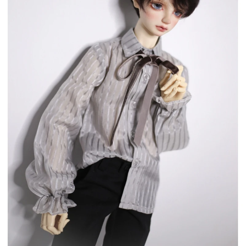 BJD Ретро серая рубашка наряды верхняя одежда для 1/4 1/3 SD17 70 см 17 &quot24&quot Высокая