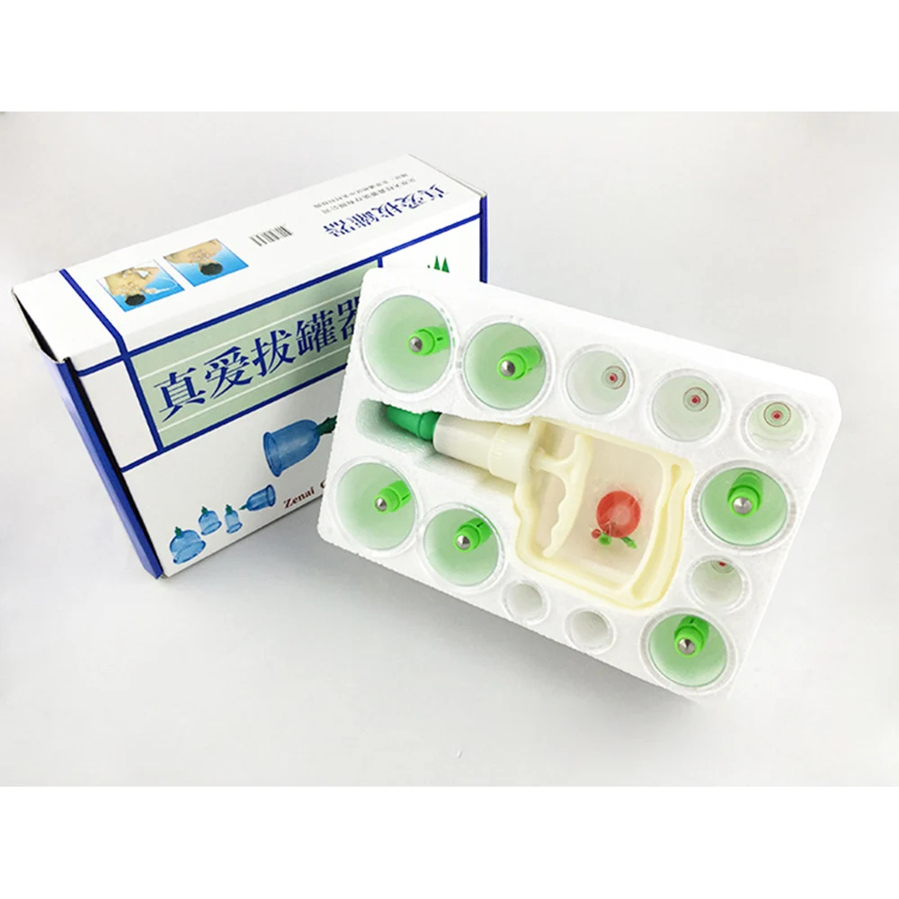 12 шт. семейный массажный помощник для тела антицеллюлитные вакуумные