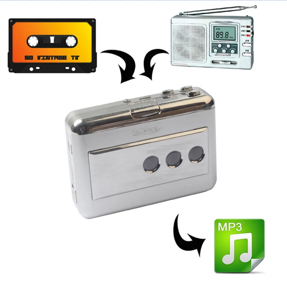 Многофункциональный USB ленточный накопитель карта конвертера в MP3/Поддержка