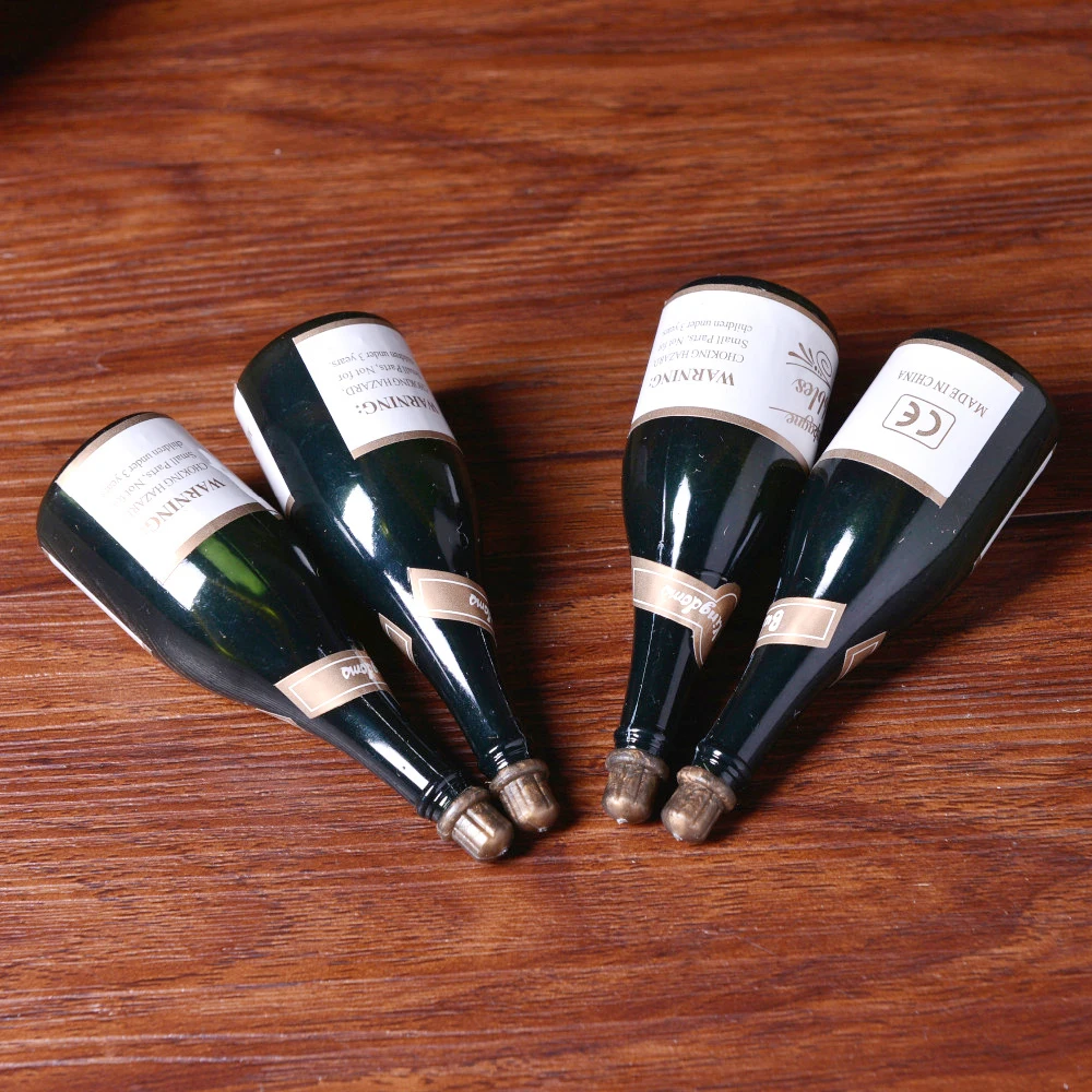 48X Свадебная пузырчатая зеленая бутылка шампанского стиль мыльная для воды