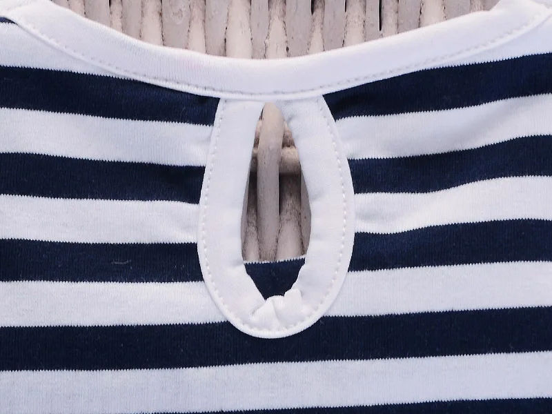 2019 комплекты одежды для маленьких девочек хлопковые топы в полоску + шорты летний